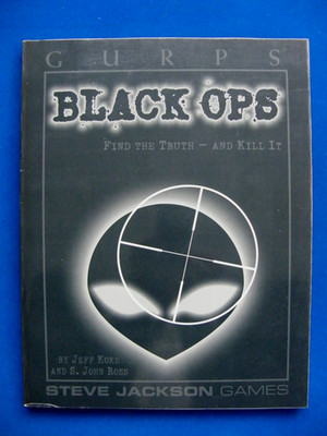 GURPS Black Ops - Steve Jackson Spiele - sehr guter Zustand