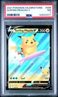 2021 POKEMON CELEBRATIONS #008 SURFING PIKACHU V PSA 7