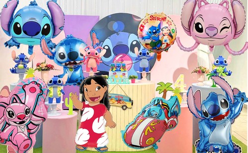 Palloncino decorazione bambini Lilo & Stitch compleanno decorazione stitch palloncino foil - Foto 10 di 11