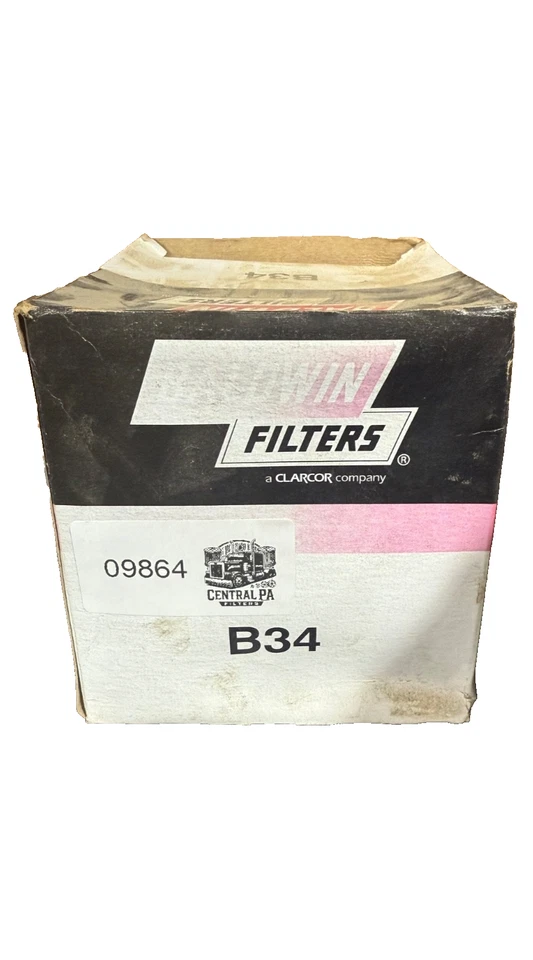 Filtro de óleo Baldwin B34 **NOS** - Imagem 3 de 4