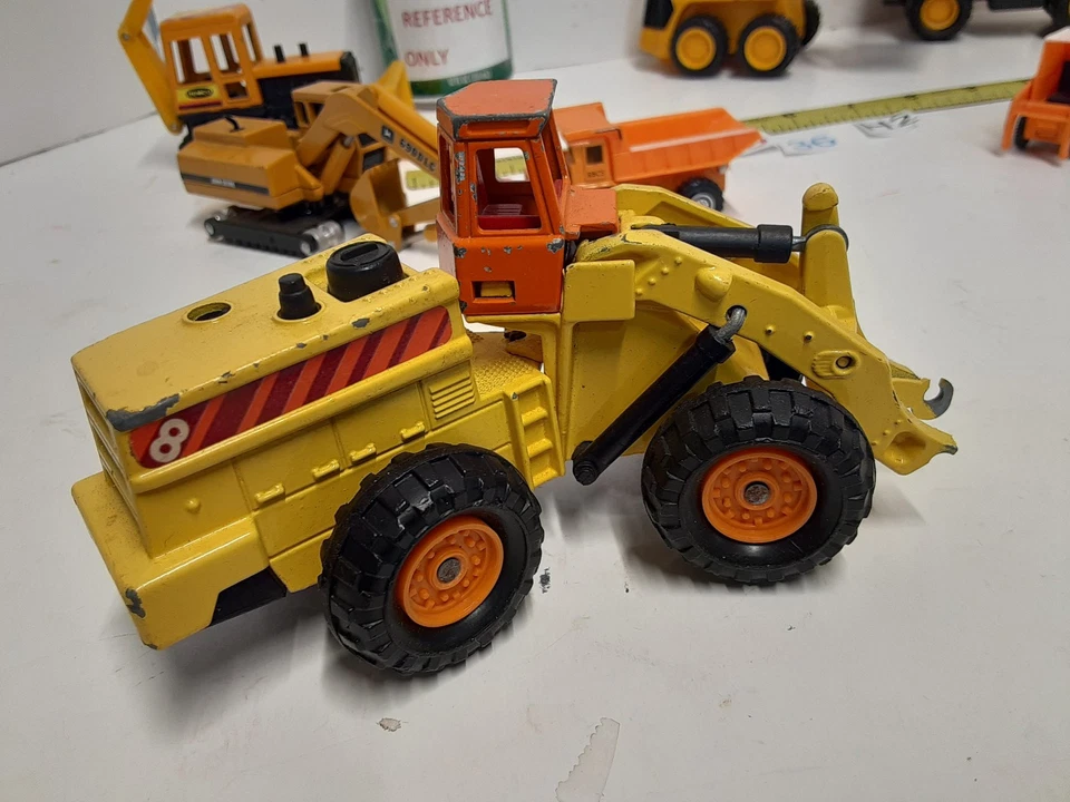 Vintage Majorette Articulated Front End Loader 1:56 &Other Diecast/Plastic Toys - Image 4 of 4
