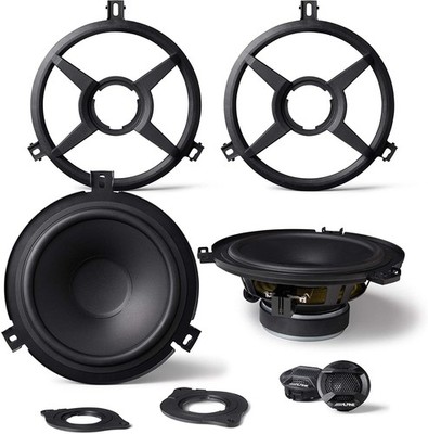Alpine SPV-65X-WRA 225W 6.5'' Fit  Jeep Wrangler  JK