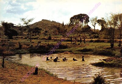 CPM AFRIKA KAMERUN KOZA Baden in den Bergen bei ersten Regenfällen