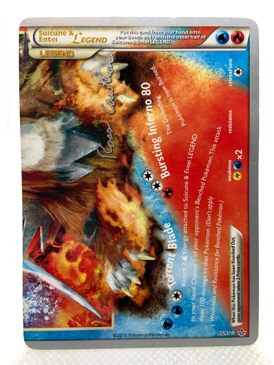 Suicune & Entei Legend Legend 95/95 World Championship Decks for