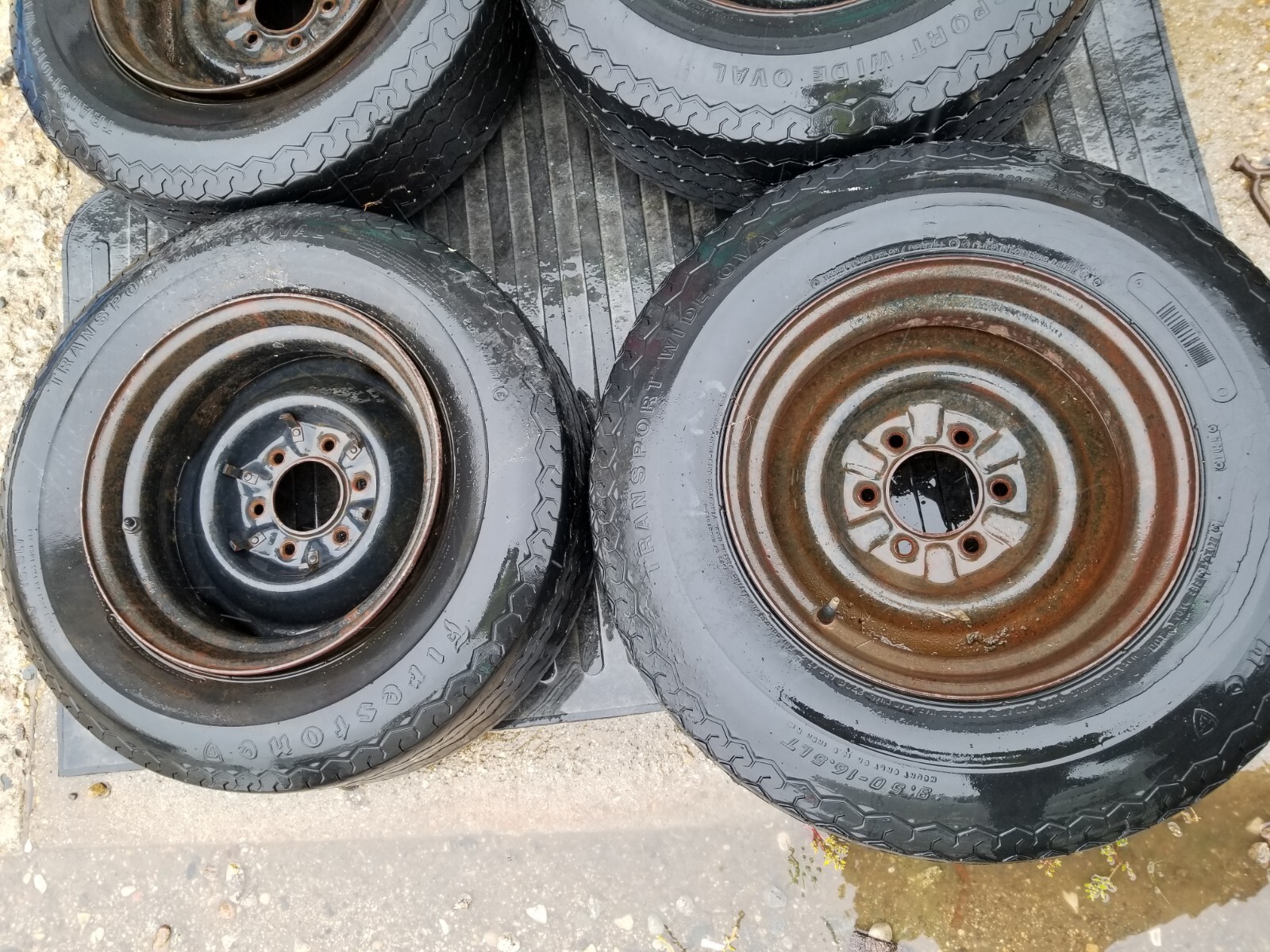 4 or 8 Deep Dish WIDE Wheels Rims SET 16.5 x 8.5 6 lug Chevy Truck