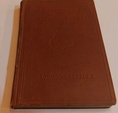 Book, Schiller's ''Wilhelm Tell'', In German, 1884, School Edition