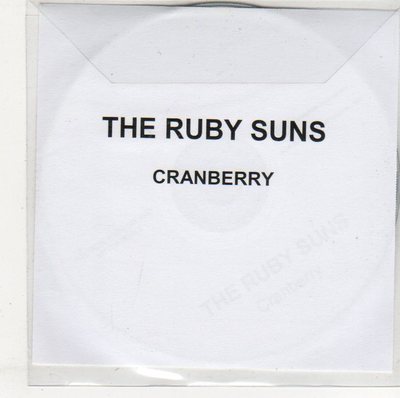 (EO917) The Ruby Suns, Cranberry - 2010 DJ CD