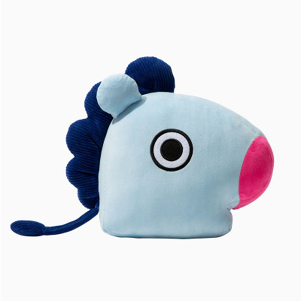 Aurora World BT21 TATA Schlüsselclip – Blau & Rot, Plüsch, Offizieller Merchandise