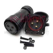 WEIPU SA28 50A 3Pin Panel Mount Waterproof Plug Socket,Industrial Wire Connector