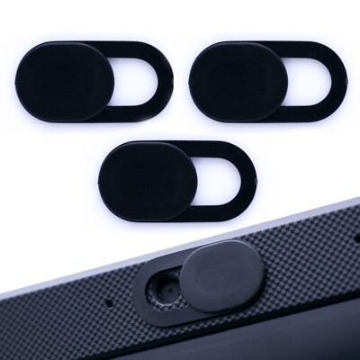 3x Webcam Abdeckung Schieberegler Laptop Tablet Macbook ultradünn Privatsphäre Überwachungskamera