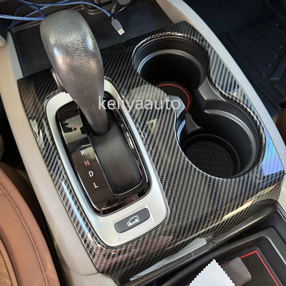 For 2016-2019 2020 Honda Pilot Accessories Center Console Gear Shift Panel Cover - Image 4 of 4