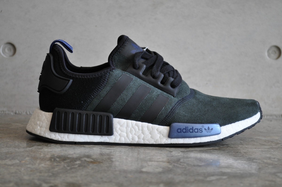 adidas gazelle silver green womens Adidas NMD R1 Grey Core Black main image 1