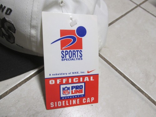Oakland Raiders Sports Specialties Shadow Snapback Vintage Hat New With Tags - Picture 3 of 11