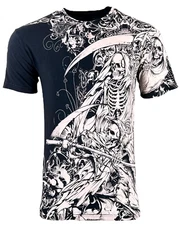 Xtreme Couture By Affliction Men's T-shirt Dark Hallucination Skull Biker S-4XL