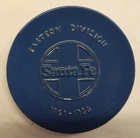 Rare Frankoma Pottery Commemorative Plate 1986 Santa Fe Railroad 26 Of 100 Made