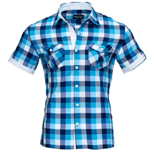 Reslad Oceanside Kurzarm Hemd Club Freizeithemd Polo T-Shirt Karo RS-7065 - Bild 24 von 29
