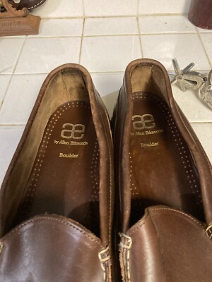 Allen Edmonds USA Boulder Leather Driving Mocassins Loafers  display picture 1