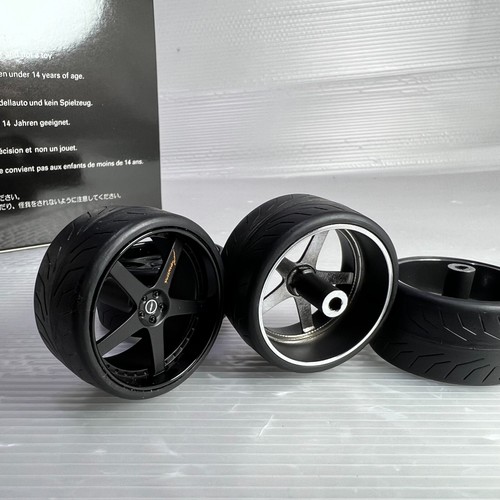 1/18 Meko Veilside Wheels Andrew Racing Forged Evolution V Black for Peako IG - 第 3/4 張圖片
