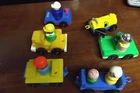 Vintage Fisher Price little people and vehicles