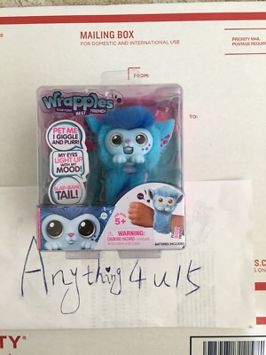 NEW, WRAPPLES LITTLE LIVE PETS INTERACTIVE FURRY FRIENDS SKYO BLUE