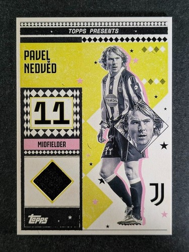 Fotbalové karty Euro 2024 Lidl. Pavel Nedvěd
