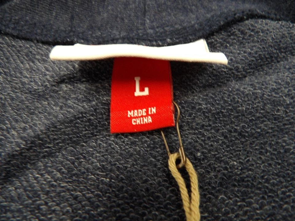 NWT MITCHELL & NESS MLB BOSTON RED SOX NAVY BLUE CARDIGAN SWEATER SIZE L - Image 3 of 4