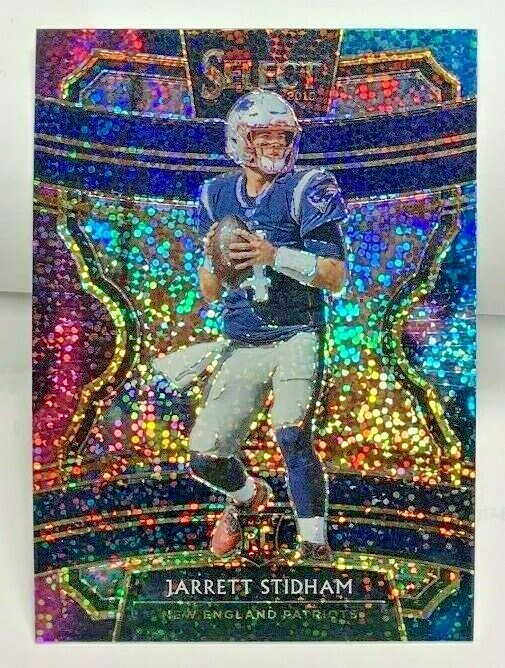 Jarrett Stidham 2019 Panini Select RC Cosmic Prizm SP #75 - Patriots