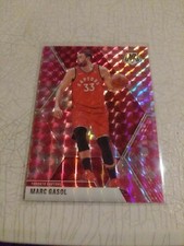 2019-20 MARC GASOL PANINI MOSAIC #49 PINK CAMO SP PARALLEL CARD RAPTORS PWE SPA