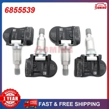 4PCS New Tire Pressure Sensors TPMS 6855539 For BWM for M3 M4 F30/F32 F80/F82