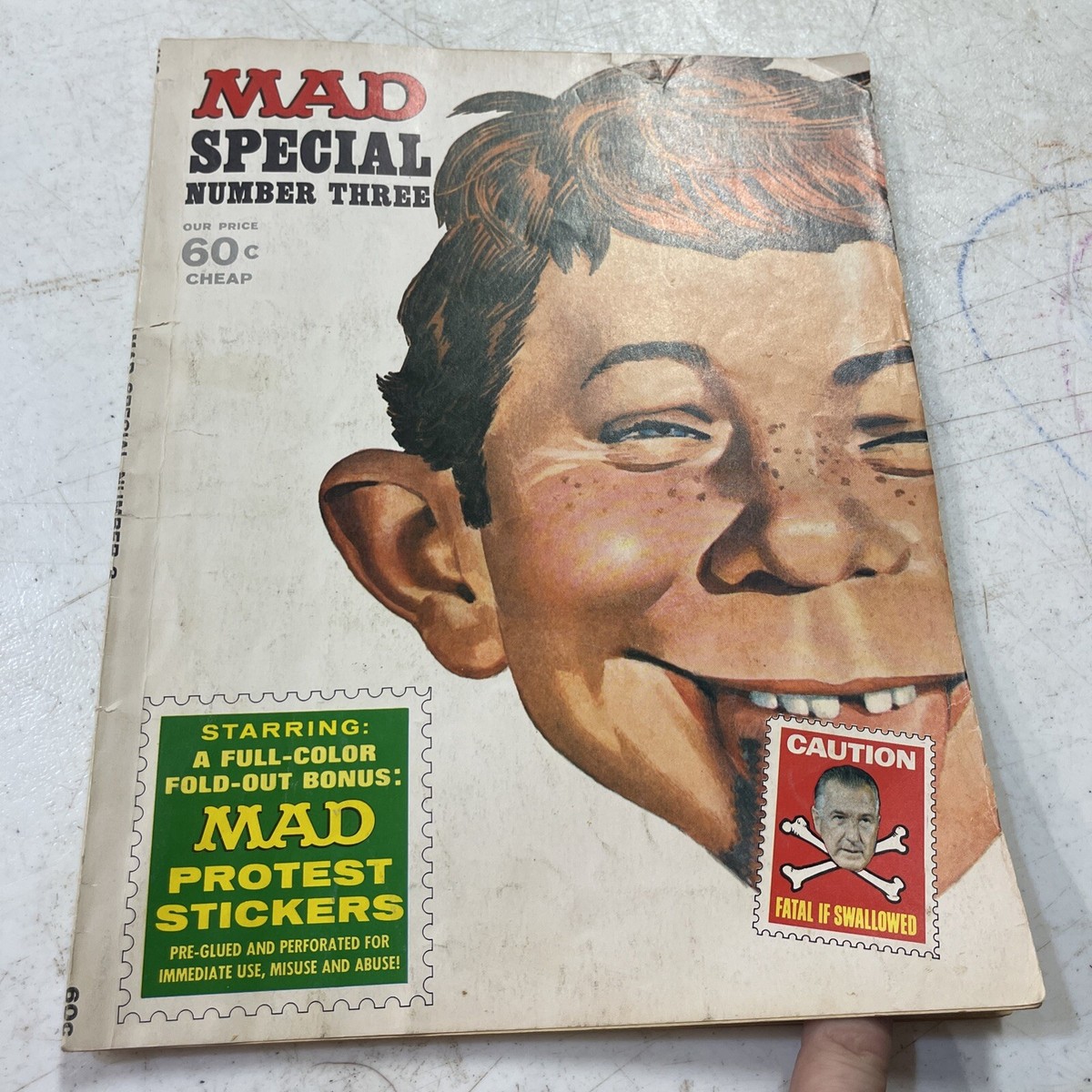 VINTAGE - MAD Special Number Three 3 No Stickers | eBay