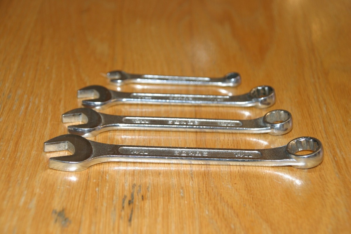 4 Sears vintage wrenches metric forged in Japan great