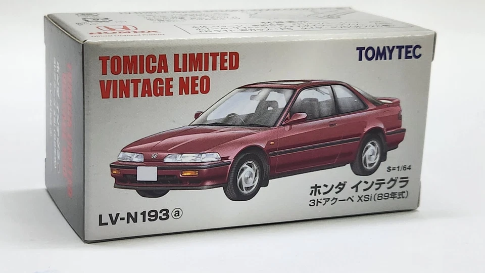 1:64 Tomica Limited Vintage Neo Tomytec LV-N193a Honda Integra 3 puertas cupé XSi Foto 4 de 4