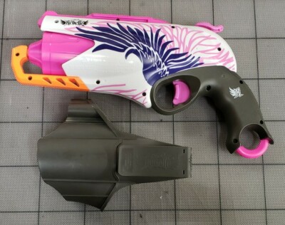 Nerf Rebelle Sweet Revenge Revolver Gun blaster toy HTF RARE W