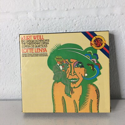 Kurt Weill Die Dreigroschenoper Lenya Threepenny Opera Austria Press CD CBS 