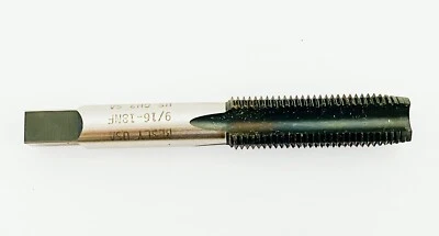 NEW Besly 9/16-18 NF GH3 Plug Hand Bottoming Tap 4 Flute USA Pipe SA 41667 Oxide - Image 1 of 4