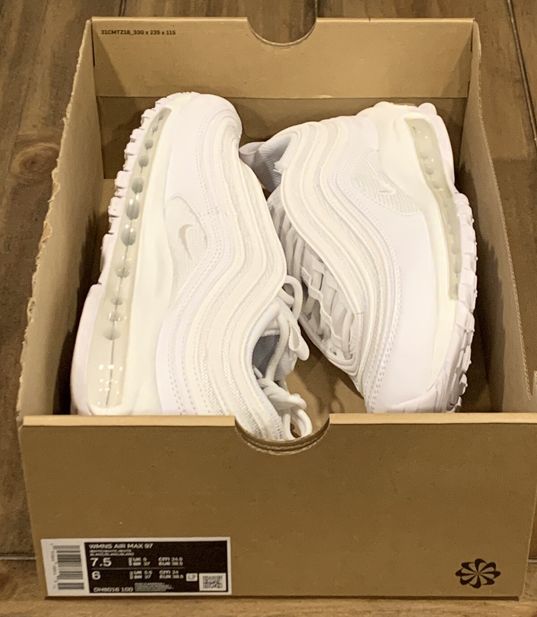 24.5㎝ NIKE AIR MAX 97 白　DH8016-100 New Nike Air Max 97 Womens Triple White DH8016 100 Shoes