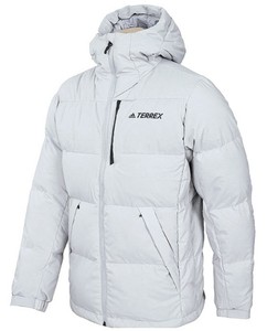 grey adidas puffer jacket