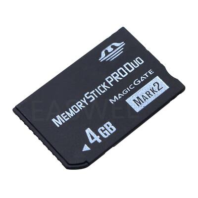 4GB Memory Stick Pro Duo MS Card, Memory card for Sony Camera/PSP