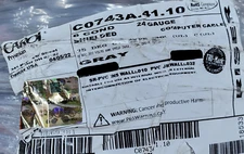 Carol C0743A 24/6C Shielded Tinned Communication/Computer Cable Riser Gray /50ft