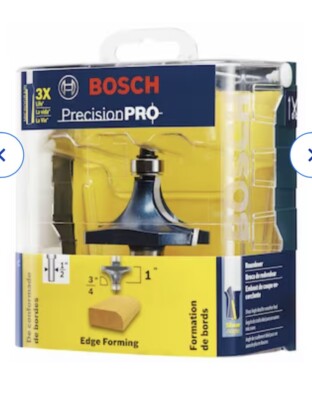 Bosch 85434MC 2-inch Diameter 1-inch Cut Carbide Tipped Roundover 