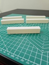 1/160 N Scale 5 Pack 53ft Shipping Containers White   FREE SHIPPING