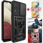 Do Samsung A16 A36 A56 A15 A55 A14 A54 A33 A53 Odporne na wstrząsy etui Ring Stand Cover