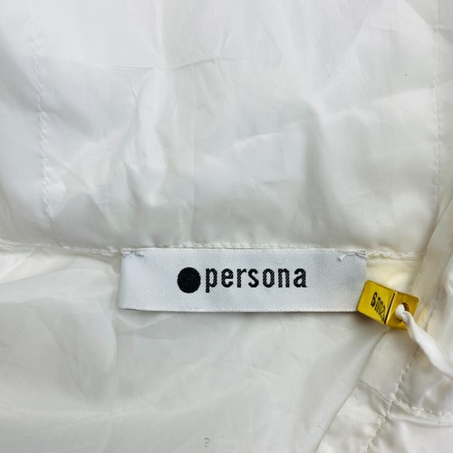 PERSONA Women White Hooded Jacket Coat Size Plus S - Picture 4 of 9