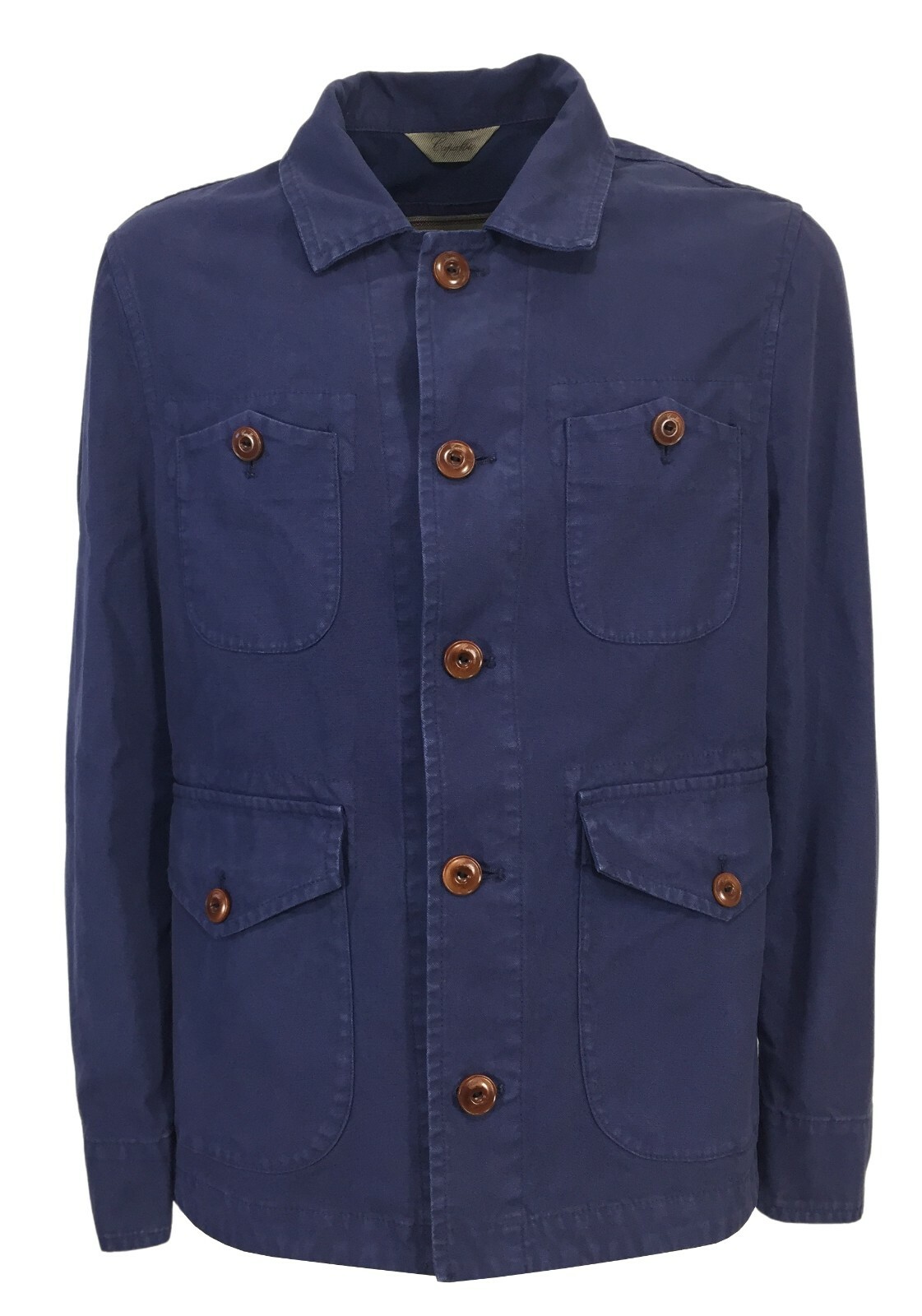 CAPALBIO Jacke Herren Blau Ungefttert Арт 536 T35 100 Baumwolle Сделано В Италии 46090₽