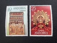 ICOLLECTZONE  Andorra 81-82 VF hinged
