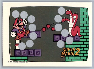 1989 Topps Nintendo - 6 Card Mario 2 Lot - NM-MT *TEXCARDS* | eBay