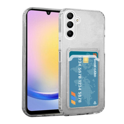 Case for Samsung Galaxy A25 / A24 Shock Absorbing Gel Clear Cover Clear