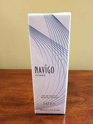 NEW Mens JAFRA NAVIGO HOMME EAU DE TOILETTE 100 ML E 3.3 FL OZ ( US ) FOUGERE.