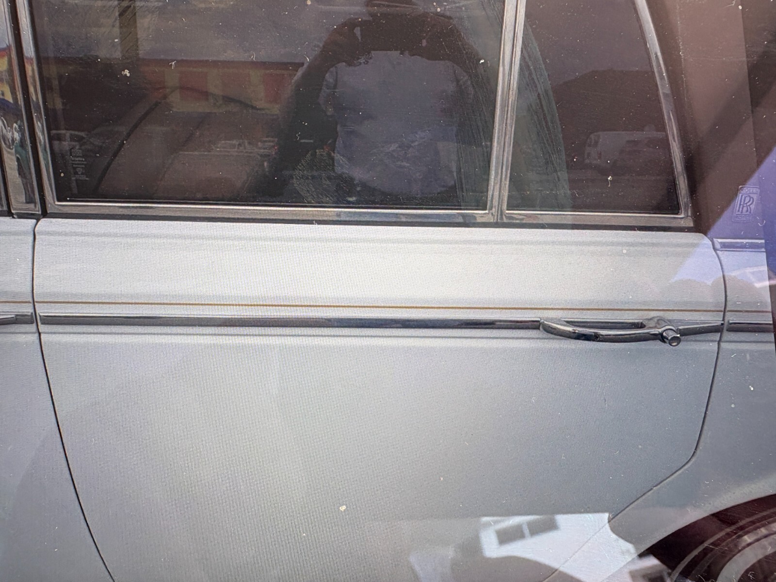 ROLLS ROYCE SILVER SHADOW II FRONT FRONT DOOR MOLDING FROM 66 TO 80