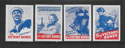 CANADA BUY VICTORY BONDS LABELS (CC820) | eBay